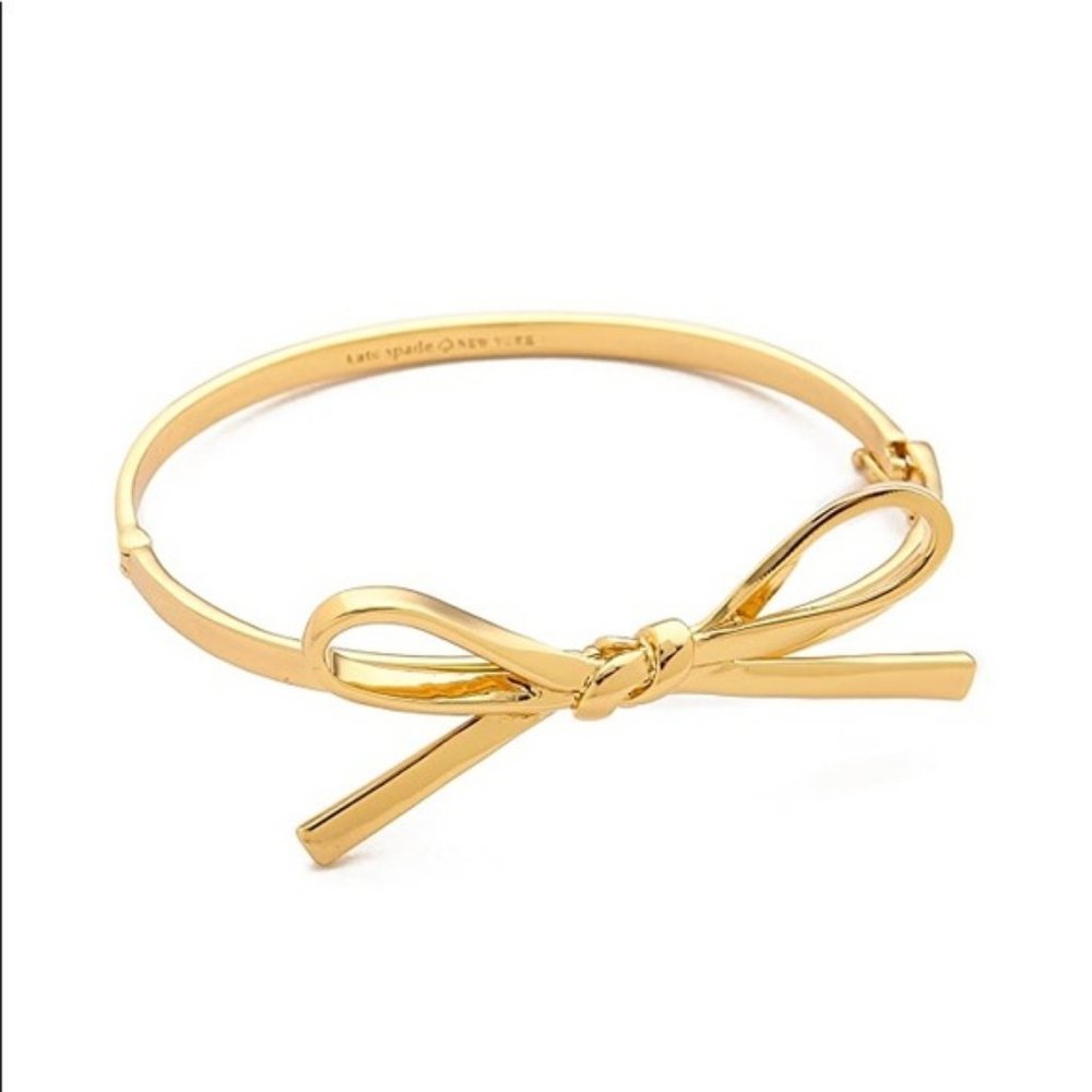 Kate Spade "Gold Bow Bangle"